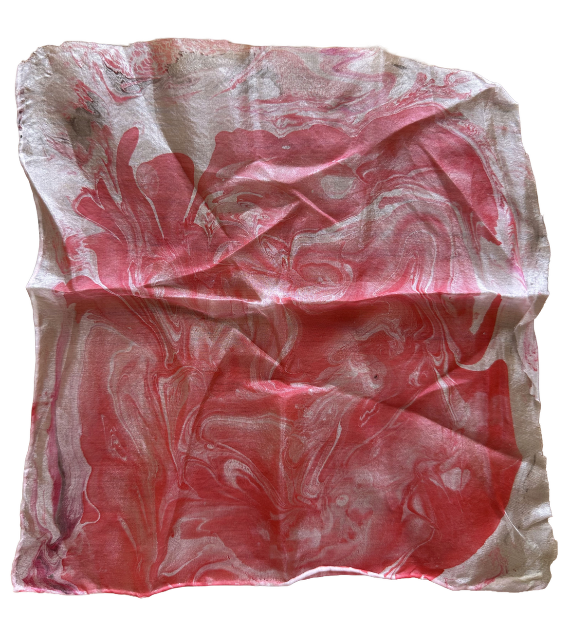 Zeitgeist - Marbling on silk